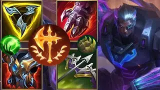 【LOL 手遊榜單大神】國服諾手絕活哥（Wild Rift Darius）出裝符文搭配推薦，教你上分技巧對線細節