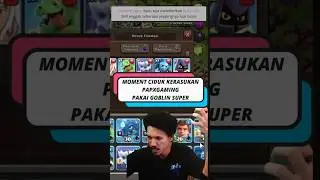HARGA DIRI DUK KALO GAGAL  #ciduk #clashofclans #cidukwarrior #coc #games #gaming #shorts