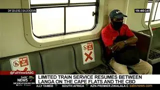 Cape Town resumes limited train service between Langa and CBD