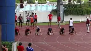 Men 100m #1 - 6th Wings Meet 2010