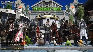 Final Fantasy XIV Endwalker Benchmark Edel Mishu