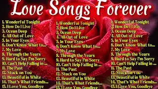 Love Songs Of All Time Playlist   Greatest Relaxing Love Songs 80's 90's   Old Love Songs