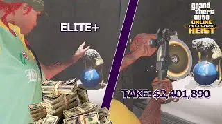 GTA Online, Cayo Perico Heist, Sapphire Panther, ElitePositive+ | TheRisterrr