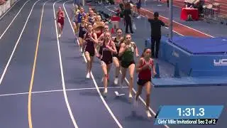 Girls' Mile Invitational Final Section 2 - Millrose Games Trials 2025 [Full Race Replay]