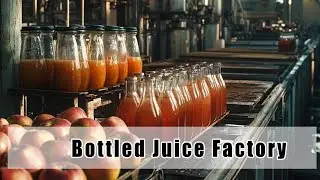 Inside the Apple Juice Factory: From Fresh Apples to Bottled Juice