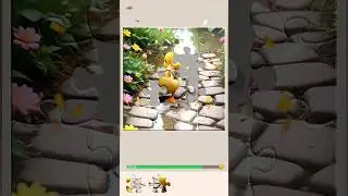 Cute little Duck 🦆😍//#jigsaw #games #duck#shorts//@jigsawpuzzlezone