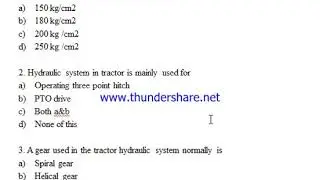 19 EFM 5311 HYDRAULIC SYSTEM 4 By Yomesh Sinha