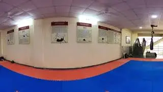 Karate Boxing Arena at ITM Global School: A Space for Excellence in Martial Arts | 360VR4K