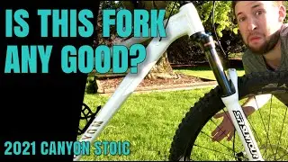 2021 Canyon Stoic FORK Review & Test // SR Suntour XCR 34 29