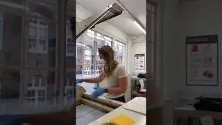 Norwich University of the Arts staff make personal protective equipment.