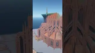 Minecrafts largest Cathedral #shorts