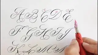 how to write in calligraphy for beginners | easy way
