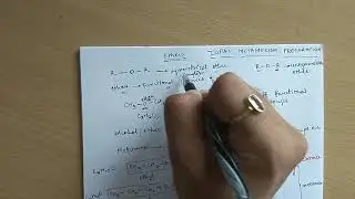 Vinay Sir - Alcohols, Ethers - Lecture 10 - IUPAC, Metamerism, Continuous Etherification