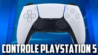 O NOVO CONTROLE OFICIAL do Playstation 5 Revelado, Conhe&ccedil;am o DUALSENSE