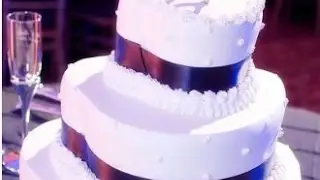 Three Tier Heart Shaped Wedding Cake