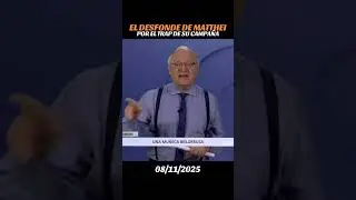 EL DESFONDE DE MATTHEI POR SU TRAP EN CAMPA&Ntilde;A