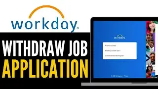 How to Withdraw Application from Workday (FULL TUTORIAL 2025)