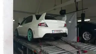 Mitsubishi Evo IX AWD Dyno Run 485HP