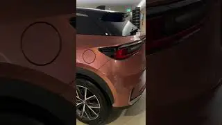 New Lexus LBX in Sonic Copper #compact #hybrid #SUV