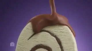 Реклама мороженое Milka