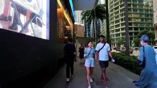 Weekday evening walk from CapitaSky to Telok Ayer MRT Station via Frasers Tower | October 2025