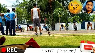 Indian Coast Guard PFT Review 🇮🇳 Indian Coast Guard Pushups 🇮🇳 10 Pushups Coast Guard 🇮🇳#coastguard