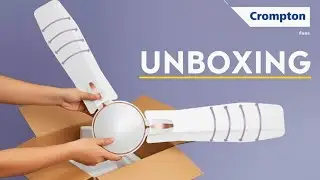 Crompton Festo 1200MM Ceiling Fan Unboxing || Crompton fan || Crompton ceiling fan || Crompton Festo
