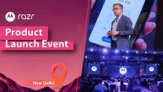 Motorola Razr - Product Launch Event
