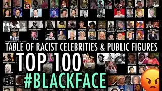 Top 100 Celebrities Who Wore Blackface | Racism in Hollywood