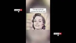 Maybelline vintage makeup commercial from 1956 | Maybelline