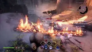Dragon Age Veilguard Use Grey Warden Griffon Companion Ability Assan Strike