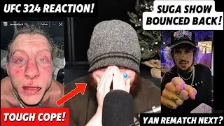 THE MMA GURU REACTS TO UFC 324! PADDY PIMBLETT VS JUSTIN GAETHJE INSANE FIGHT! + SEAN OMALLEY BACK!