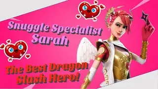 The BEST Build For Snuggle Specialist Sarah! Best Dragon Slash Hero?! (Fortnite STW)