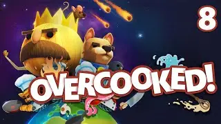 SOUP IN SPACE - Overcooked #8 (2 Player Gameplay)