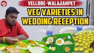 Wedding Vlog | Best Vegetarian Food Varieties for Marriage 😍| Vera Level Vlogs - RJ Anand