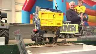 Impressive RC technology in SUPER slow motion, RC Farming 2025 - RC meeting in Germany