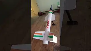 indian missile made by welding ...#itiprojects #skillindia #iti #welder #missile #ytshorts #shorts