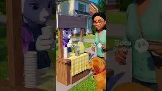 Back when &ldquo;making money&rdquo; meant a lemonade stand, a cardboard sign, and faith #90saesthetic  #sora2