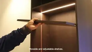 VST Lighting (VSTLED.COM) Flexible Display Cabinet Lighting Solutions for Adjustable Shelf Heights