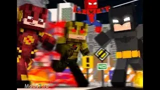 Fisk`s Superheroes обзор мода №1!