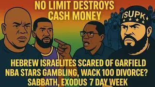 No Limit vs Cash Money, Hebrew Israelites scared of Garfield, NBA Gambling, Sabbath, 7 day week