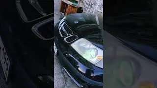 #SAAB #CAR Работа омывателя фар на SAAB ❤️🔥