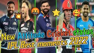New Ipl Tik Tok Video🔥| New Cricket Attitude Status | Cricket Reels | Nee Instagram Cricket Reels