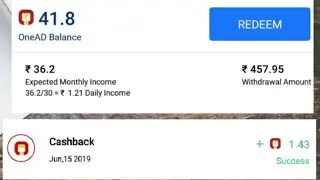 Onead 15.06.2019 Earn 🔴LIVE Payment Proof.onead Earn Money payment proof