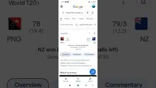 png vs New Zealand match highlights #t20worldcup