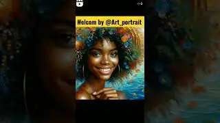 welcom by @Art_portrait#art #art#googl#instagram#Twitter#google#portrait #artportrait#digitalart