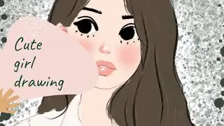 infinite painter || cute girl|| drawing #infinitepainter #cutegirl #drawing