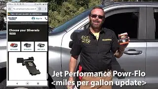 Jet performance Powr-Flo M.A.F Sensor MPG update w/Paul Henderson