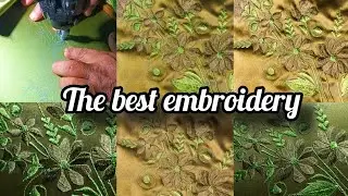Most beautiful top design in the world on embroidery machine#kadhai karne ka sahi tarika#viralvideo#