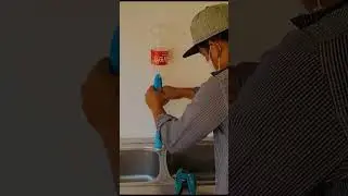 Amazing technique to fix PVC pipe faucet low water pressure #shorts